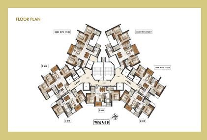Arkade Filmistan Studios Goregaon West 3BHK